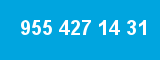 955 427 14 31 955 427 14 31